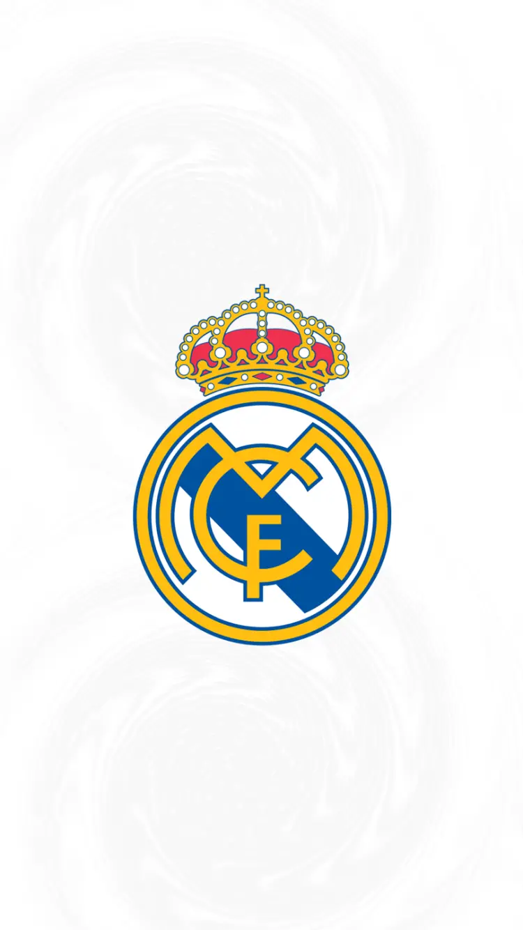 The latest graphic edit of the famous Real Madrid team logo photo