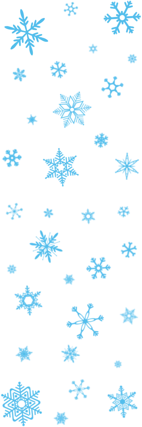 Computer graphic image 2D Snowflake Painting PNG