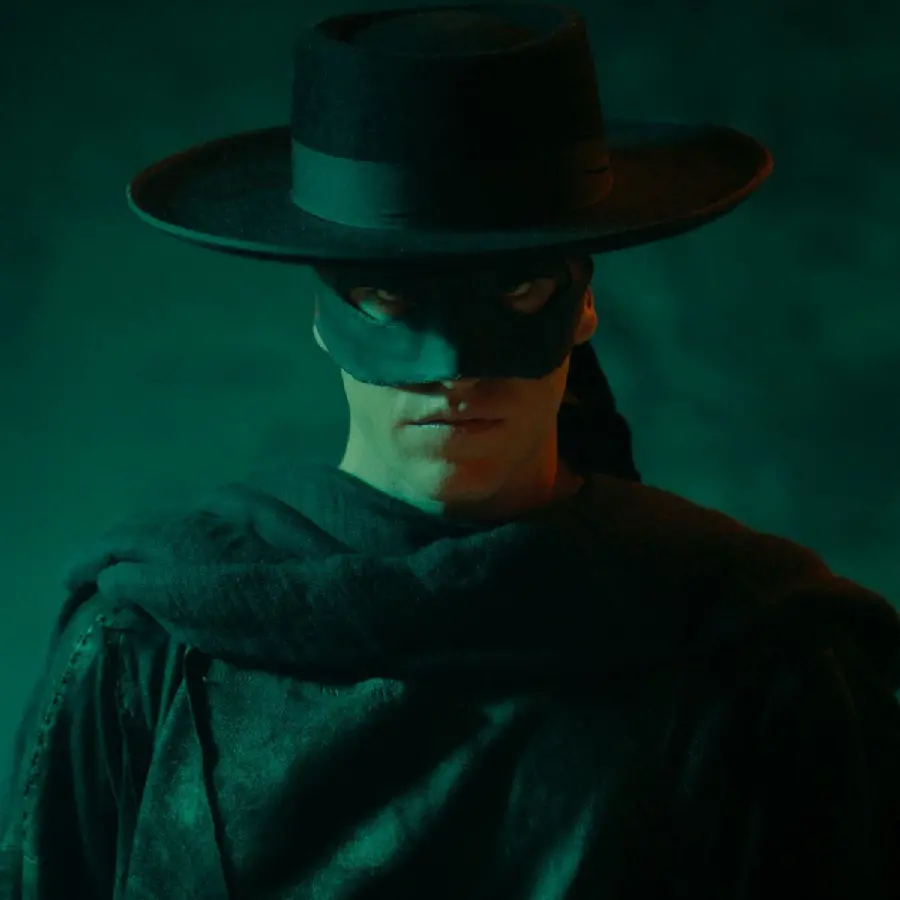 Stock Photo JusticeJoe and the famous fictional fighter Zorro
