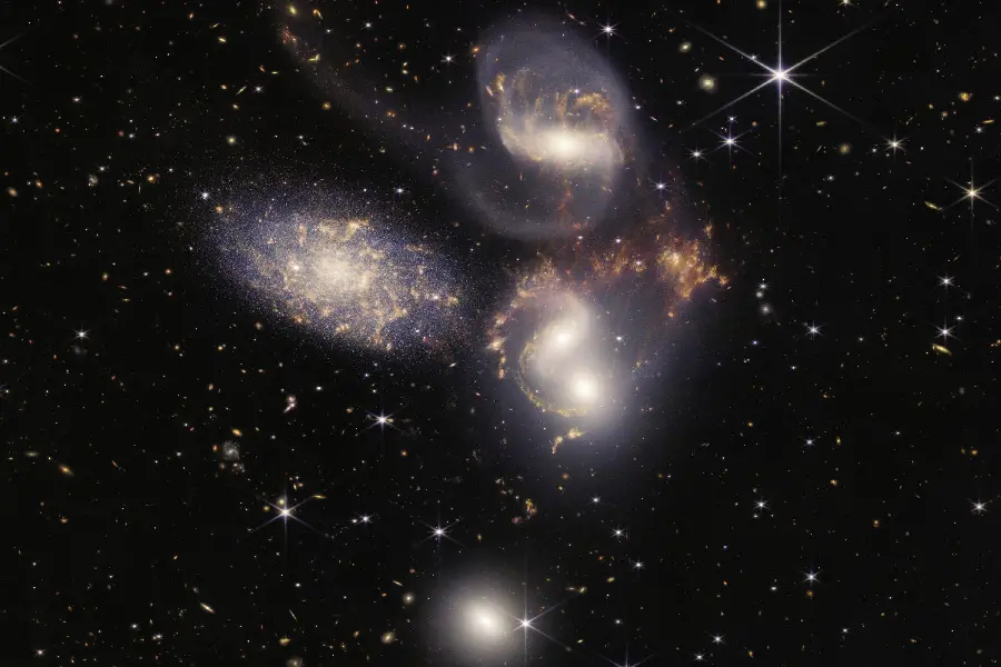 Image sent by the cool and professional James Webb Space Telescope