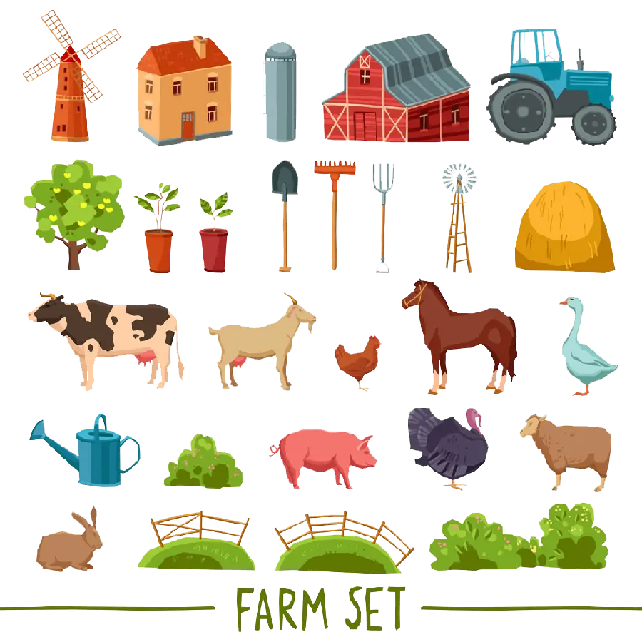 Download cropped and backgroundless photos of agricultural equipment in PNG format