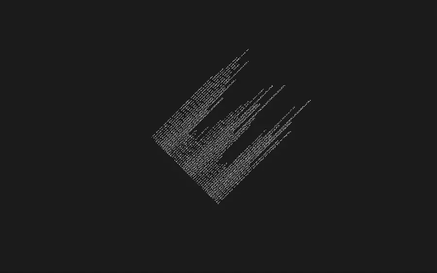 Cool minimalist style wallpaper in black and white theme