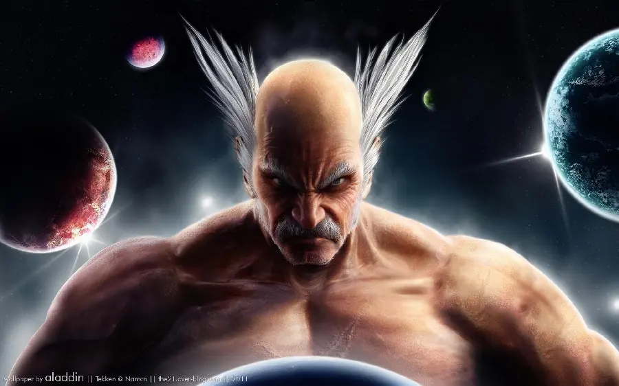 Popular fighter and popular character of Tekken Heihachi Mishima