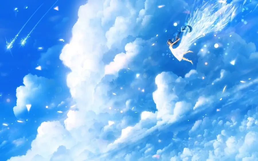 Download high-quality and attractive anime wallpapers and photos with the theme of flight