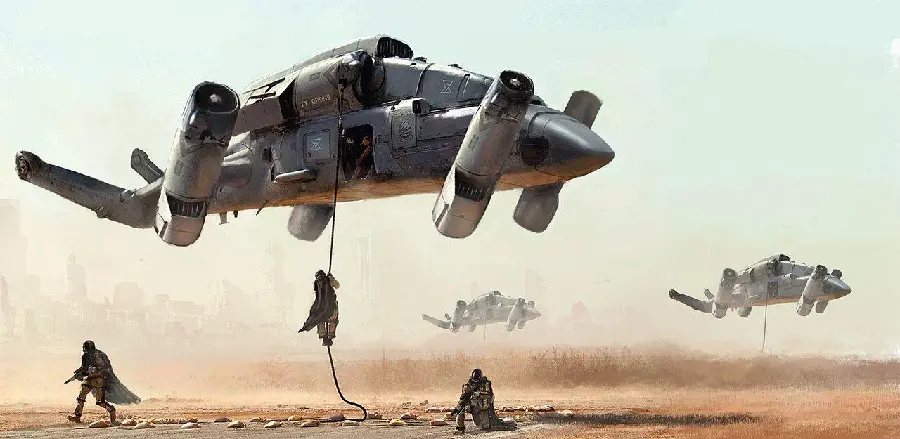 Future US Military Aircraft Background