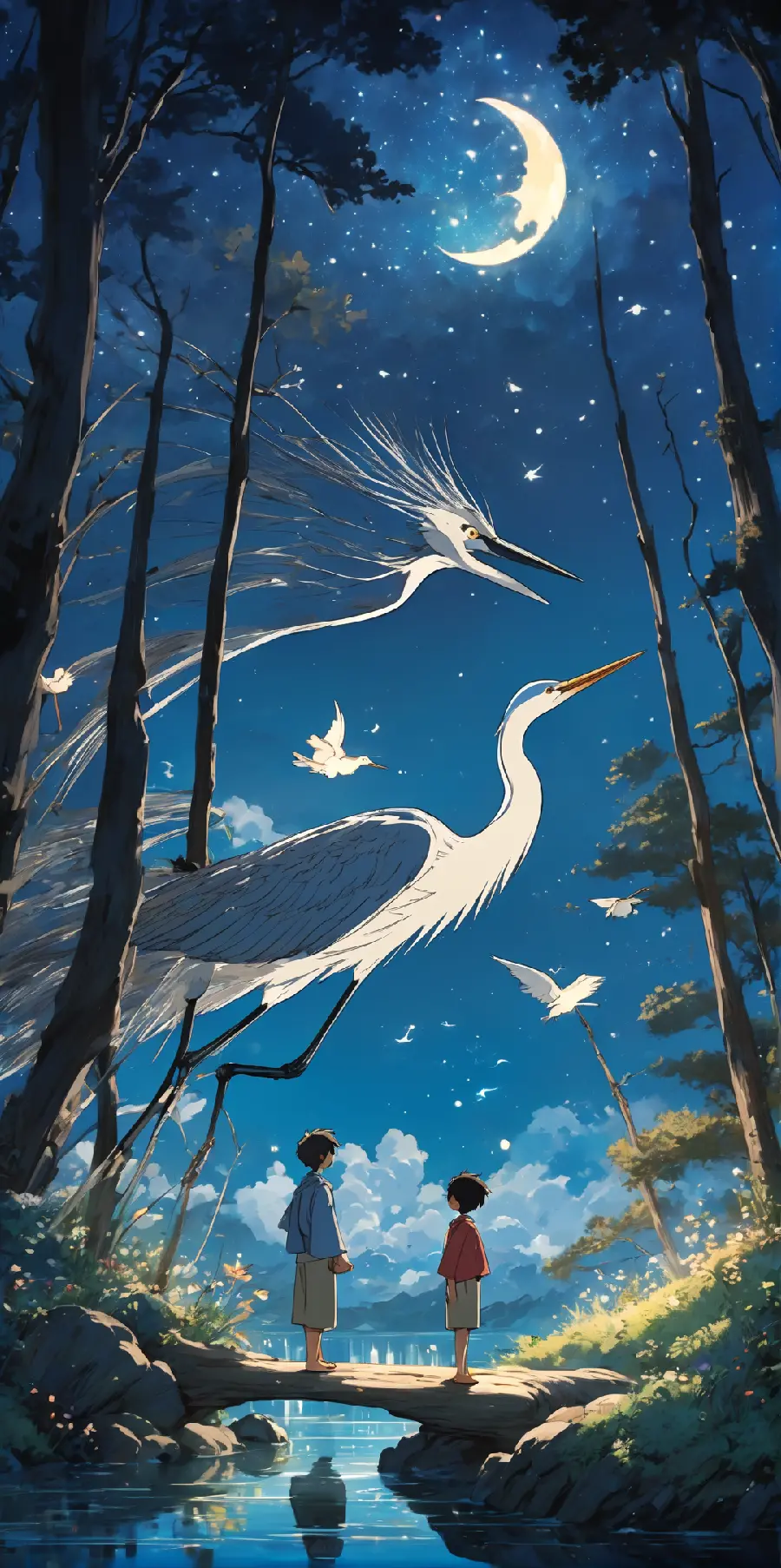 Free Anime Picture The Boy and the Heron