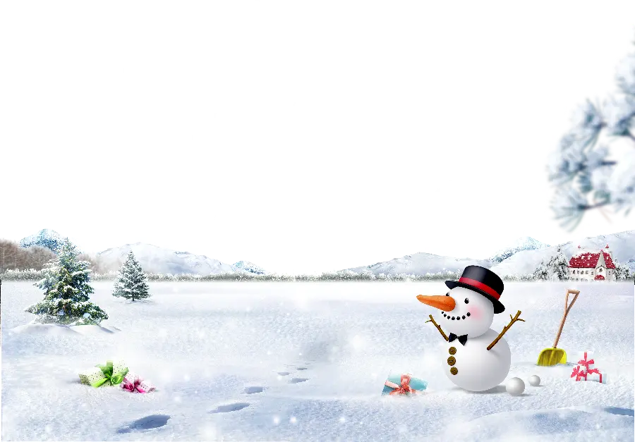 Download cute and funny animated and cartoon snowman png image 