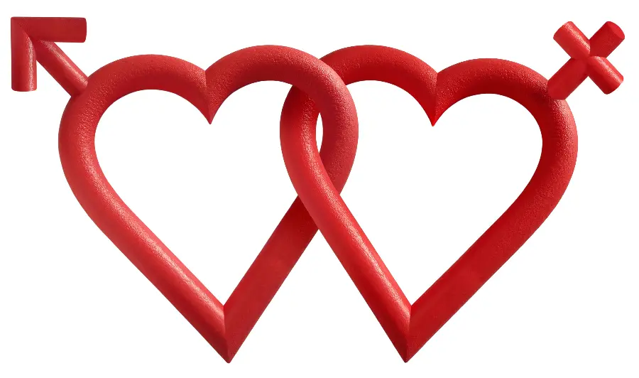 Free Download Valentine's Day Stock Photo, Hollow Hearts Design 