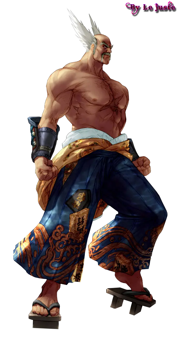 Wallpaper of Japanese gamer Heihachi Mishima