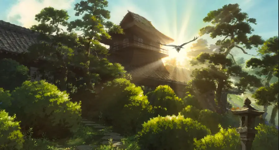 Famous anime of the boy and the fish with action and adventure style
