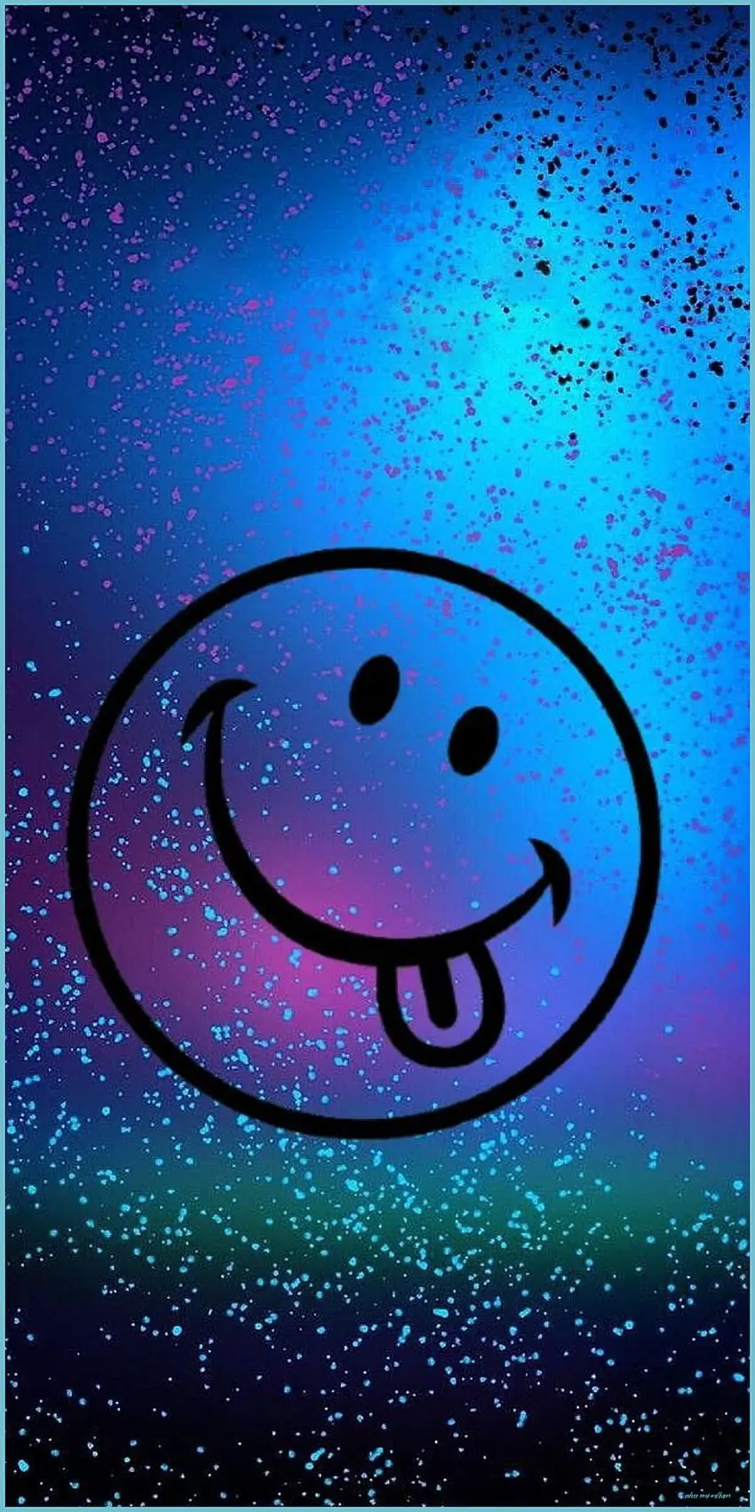 Full-screen image of emoticon or emoji suitable for story and highlight cover 