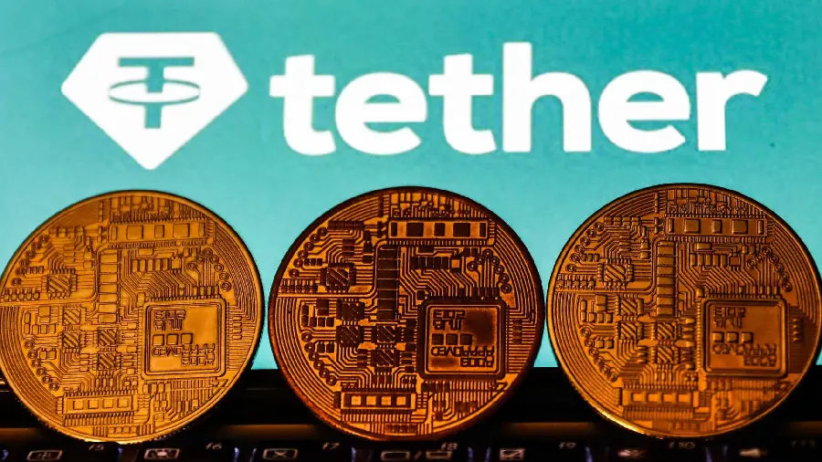 Download the Tether cryptocurrency logo photo in FULL HD quality 