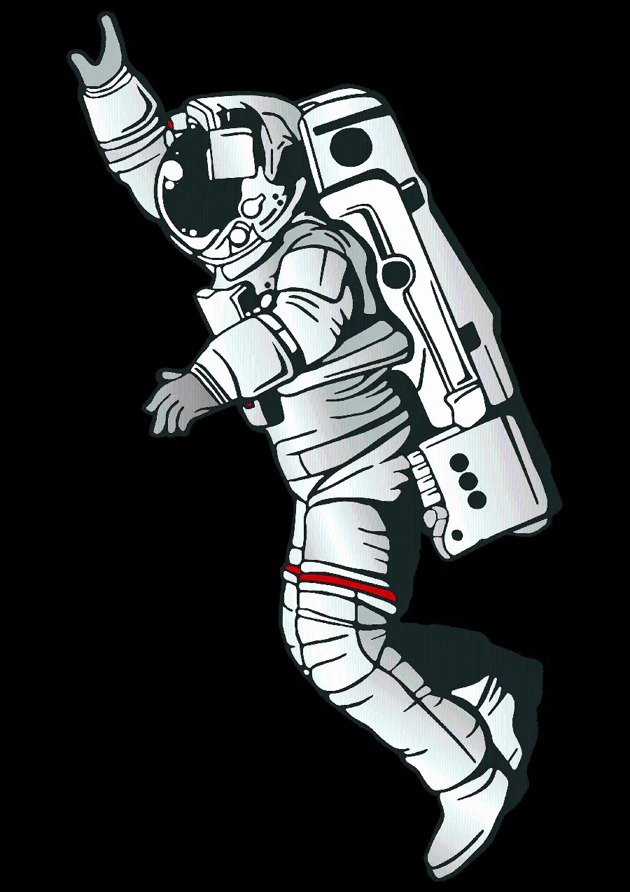 New cute astronaut tattoo designs for girls and boys 