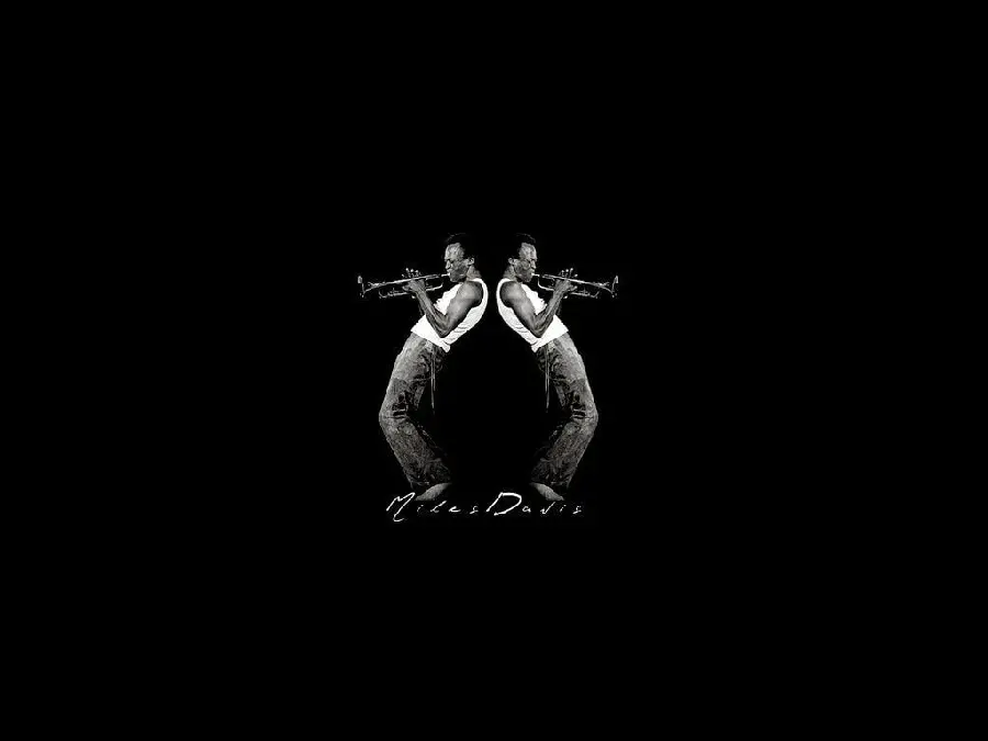 Background image of jazz musicians on a black background