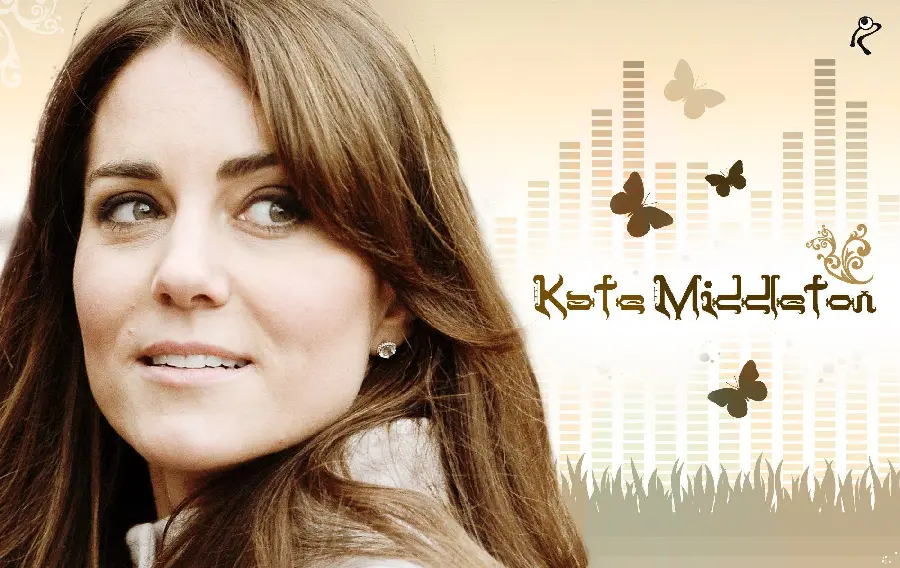 A very cool photo with Photoshop of Kate Middleton