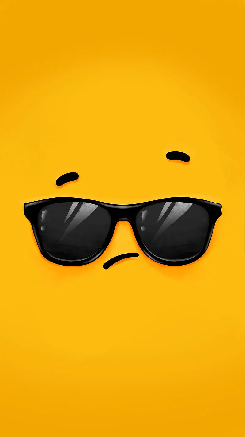 Download Highlight Cover Photo Emoji or Emoticon with Orange Background 