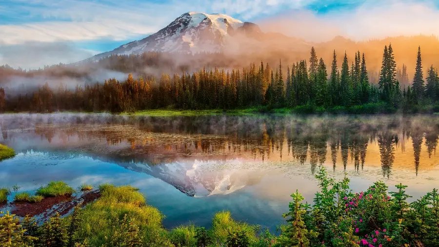 Background image of a dreamy landscape for ideas and inspiration