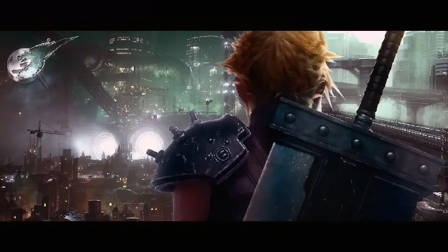 New photo of the famous game Final Fantasy 7