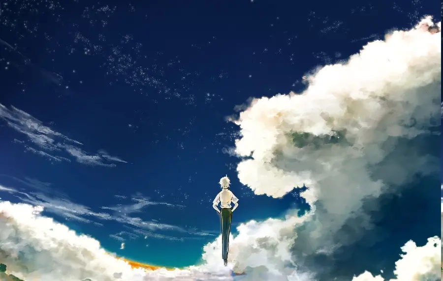 Anime flight photos Popular backgrounds for young girls and boys