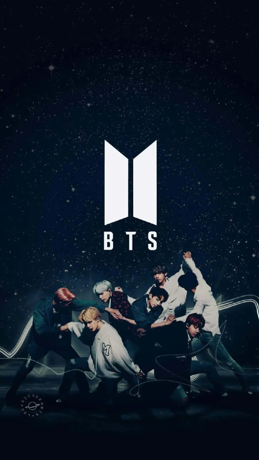 Stylish BTS Boys Wallpaper for iPhone