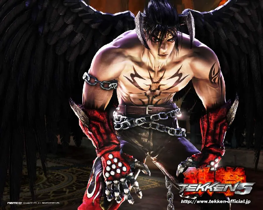 Download cool backgrounds of Jin Kazama