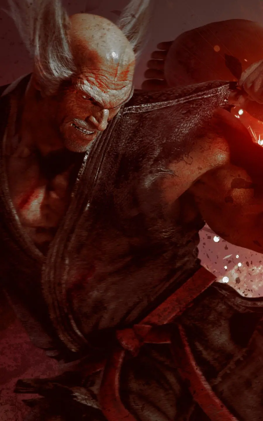 Heihachi Mishima Background for Phone