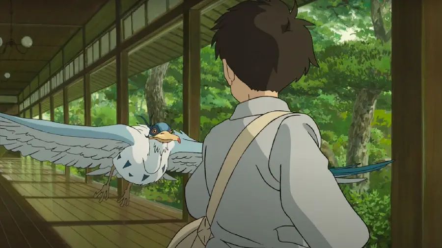 Popular anime wallpaper of the boy and the fish with extraordinary and incredible characters 