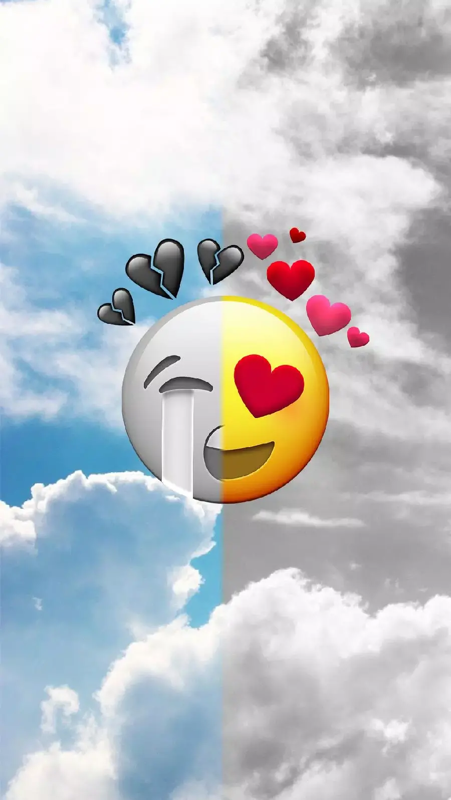 Interesting and Creative Emoji or Emoticon Image for Highlight Cover