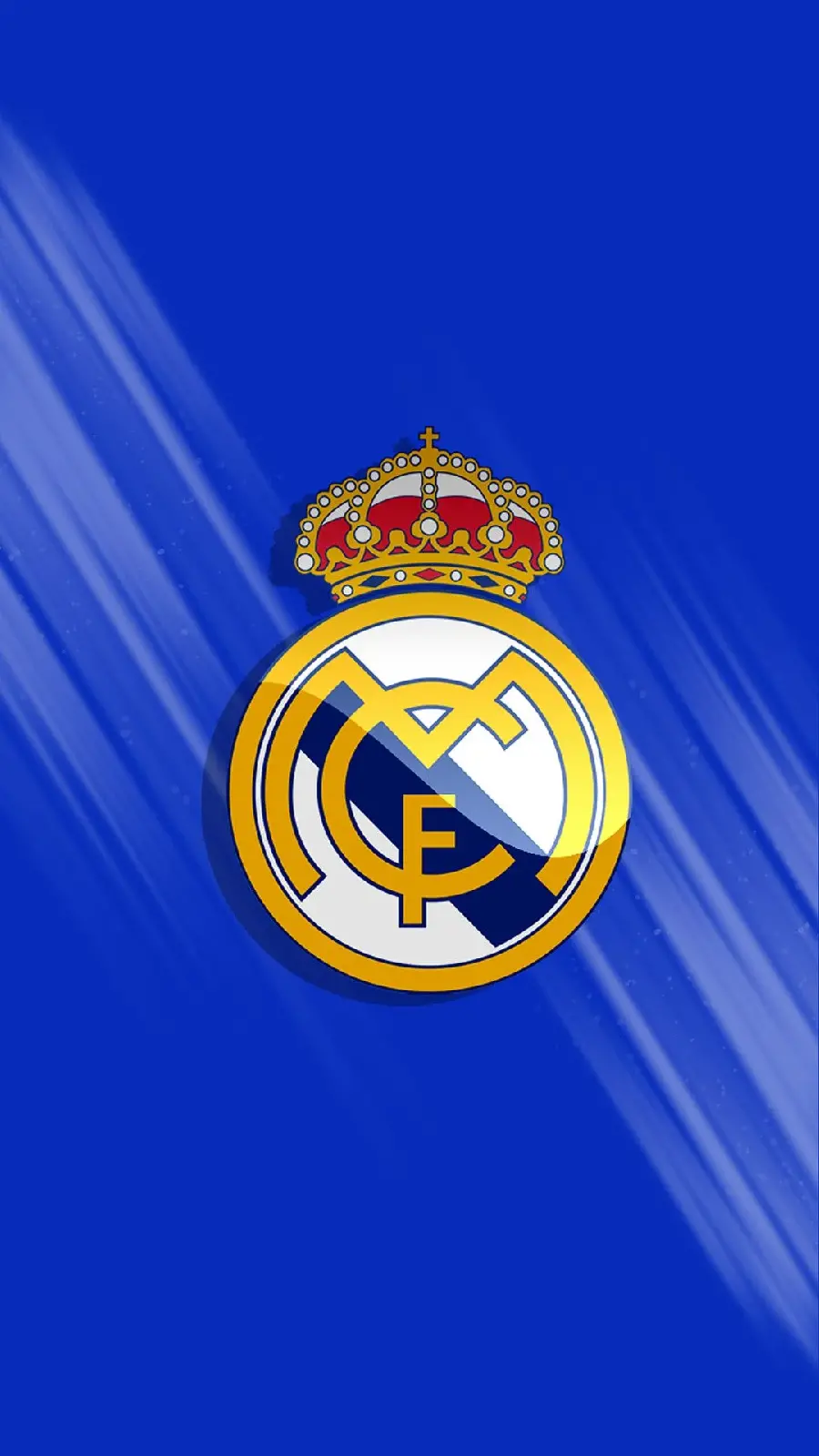 Popular football wallpaper Real Madrid logo design