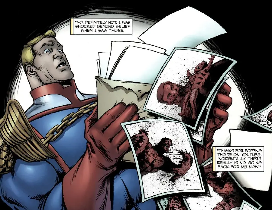 Homelander Comic Character Photo