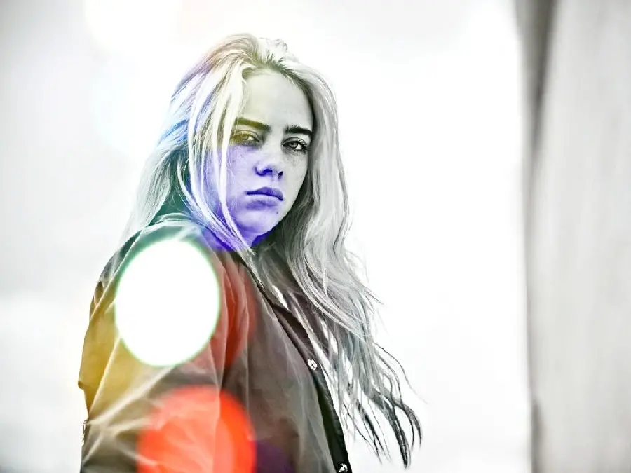 New photo of Billie Eilish, singer and songwriter American