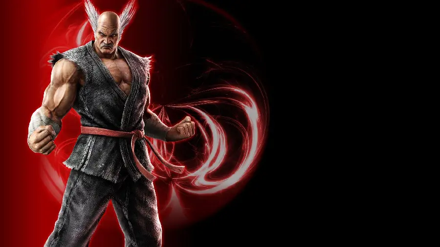 Image of Heihachi Mishima for laptop background