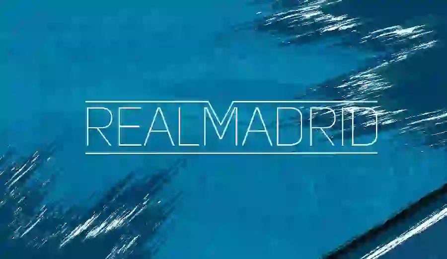 Beautiful and uniquely designed photo of Real Madrid for background