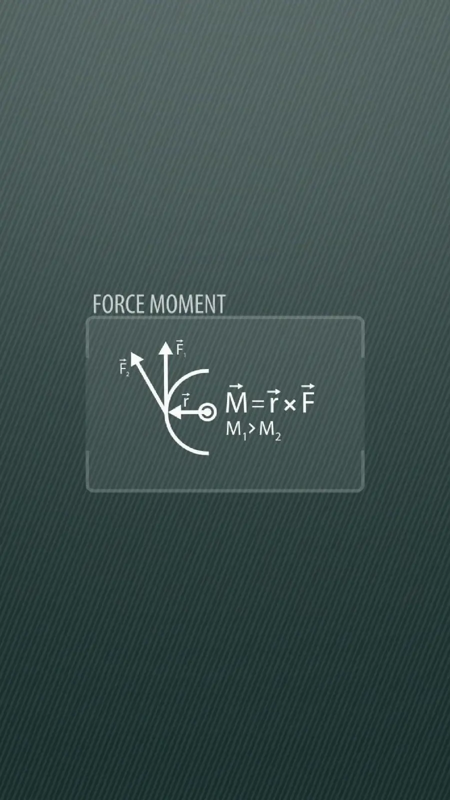 Free iPhone wallpaper with special physics design