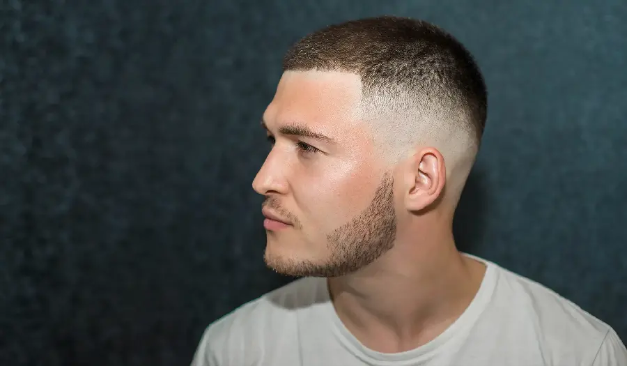 New Hairstyle Photos 1403 for Printing Catalogs in Men's Barbershops