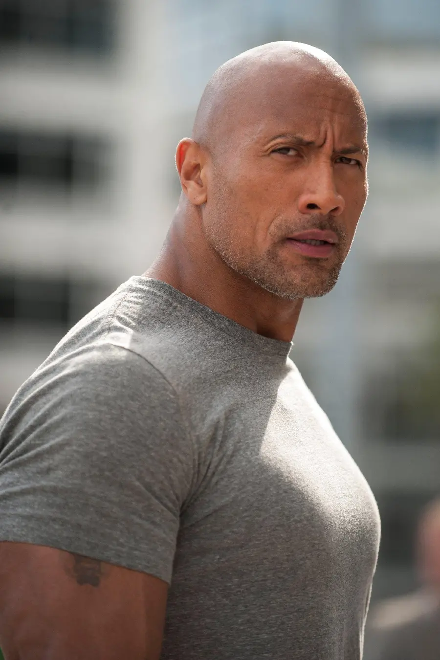 Photo of Dwayne Douglas Johnson, a former Canadian-American wrestler
