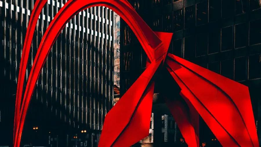 Attractive wallpaper Photographed in a contemporary art style with a red theme