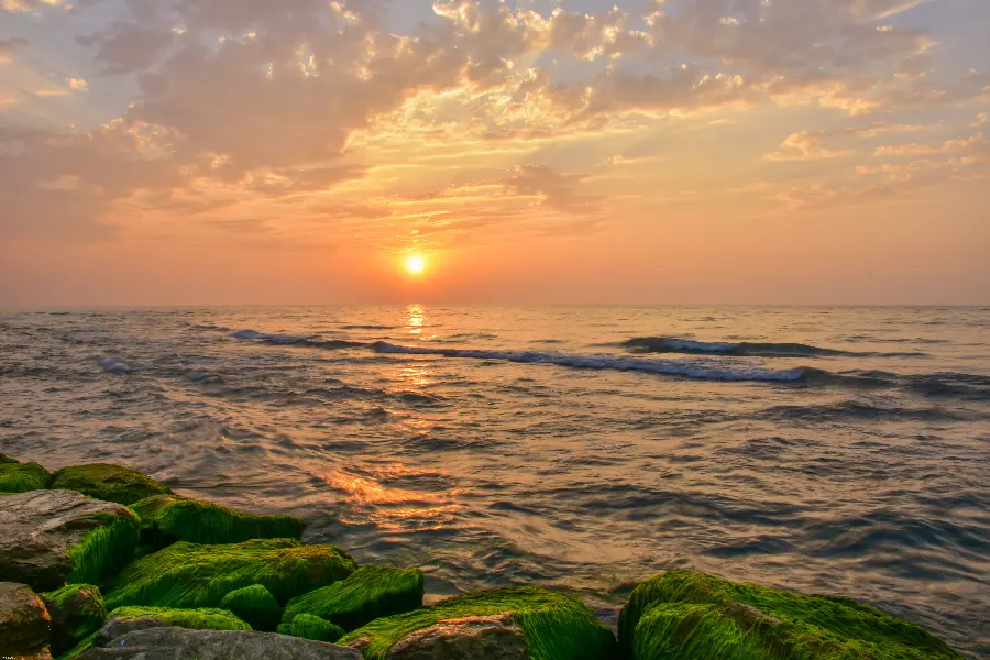 Download wallpaper 1403 of the delightful sunset view in the nature of Iran