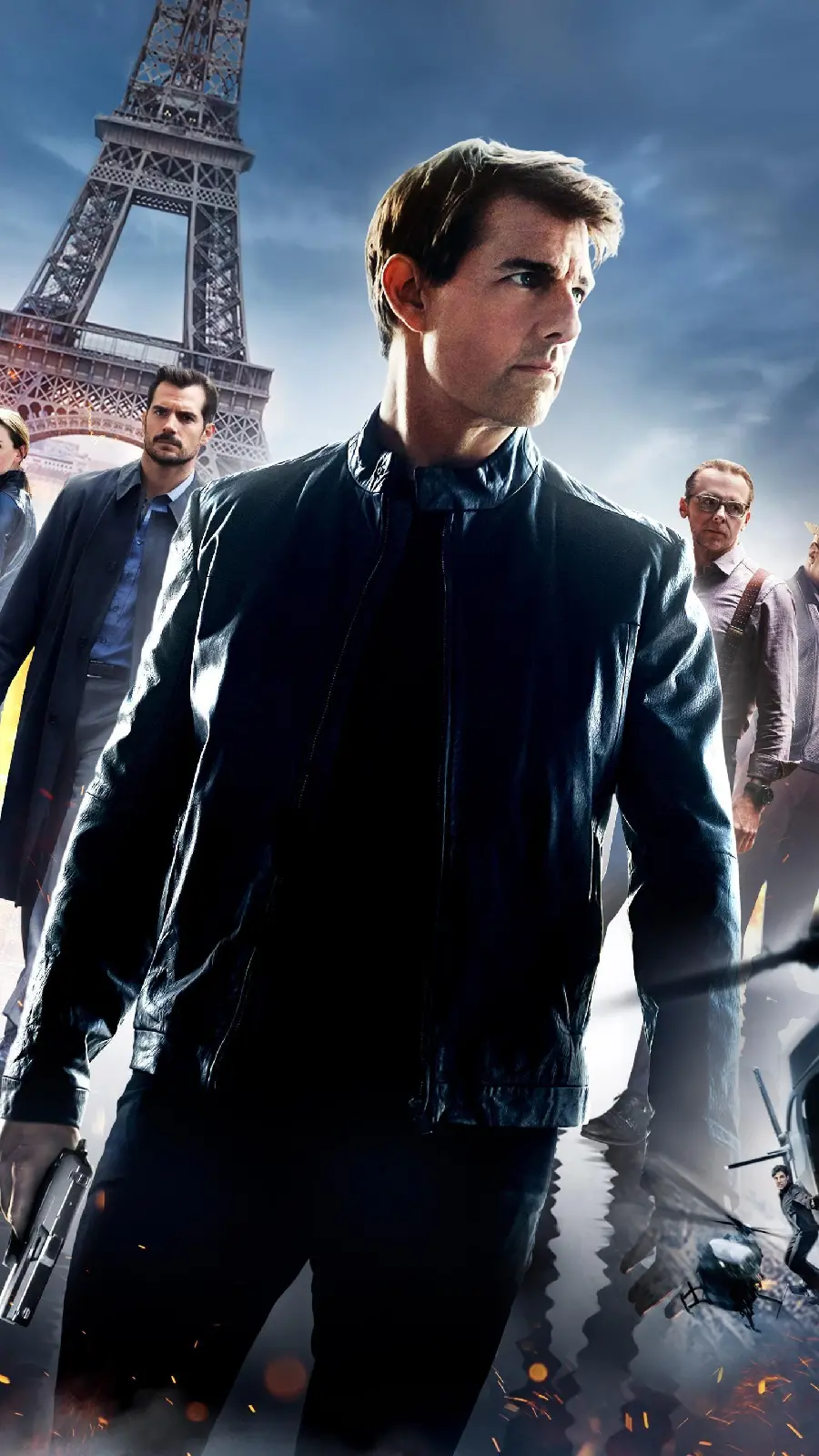 Photo of Tom Cruise on the poster of the movie Mission Impossible