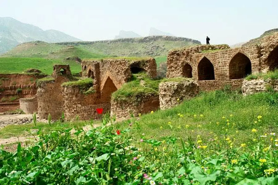 Image 1403 of the Kashkan Bridge from the historical monuments of Iran