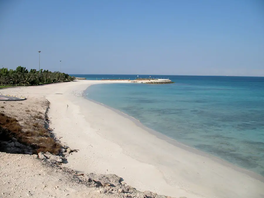 A Very Beautiful Background of the Natural Scenery of Kish Island