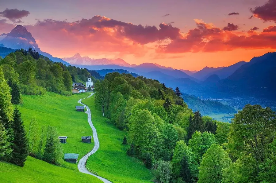 Scenery and landscape of northern Iran, a beautiful tourist area