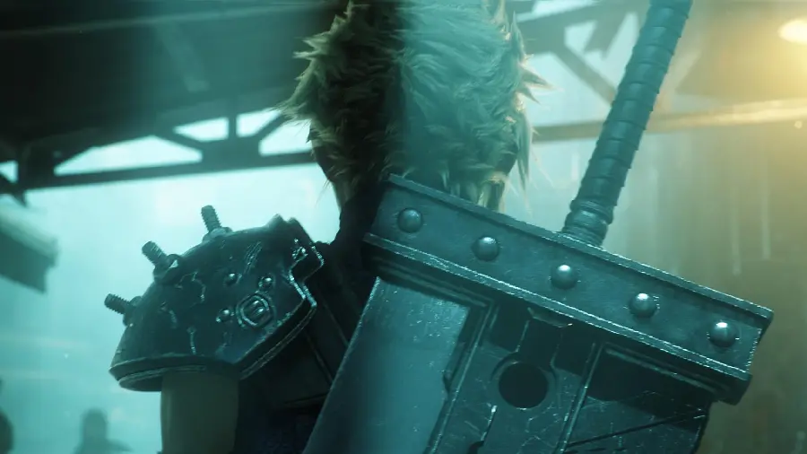 Final Fantasy 7 Background for Printing on Notebook Cover