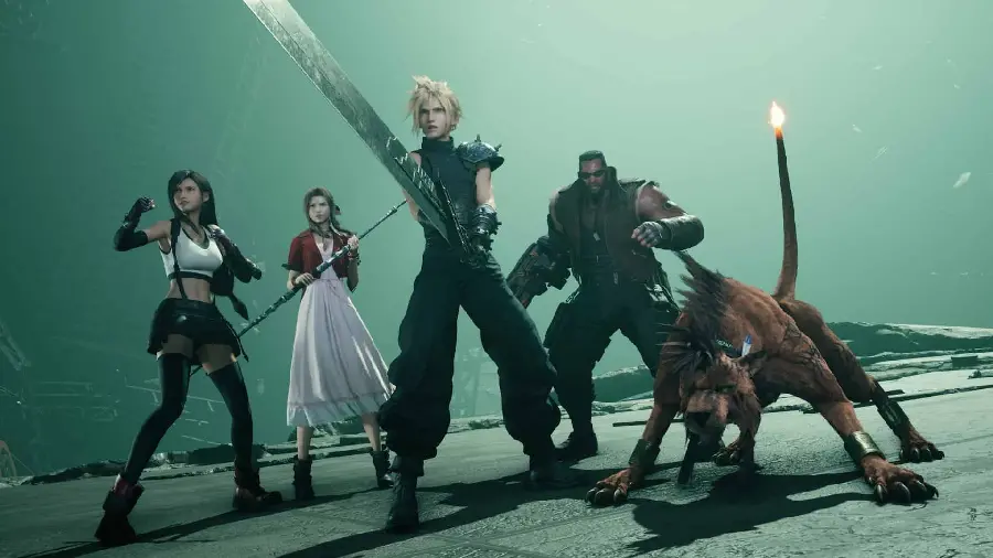 Wallpaper for Final Fantasy 7 fans