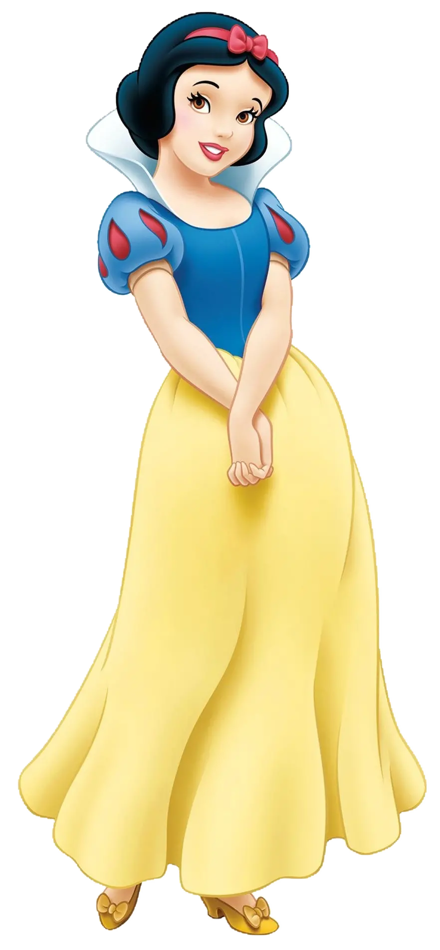 Snow White PNG photo cropped and without background
