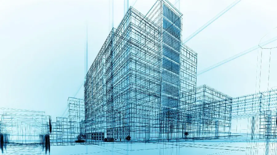 The best image of a transparent glass building facade for civil engineering