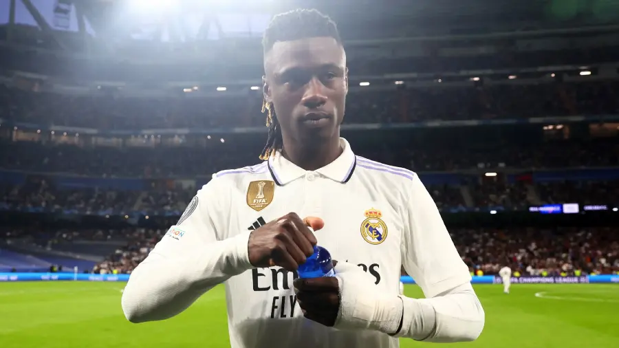 High-quality photo of Eduardo Camavinga, a French footballer