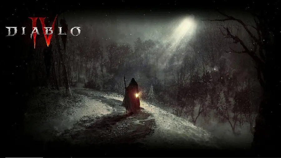 Download awesome background for laptop from the video game Diablo