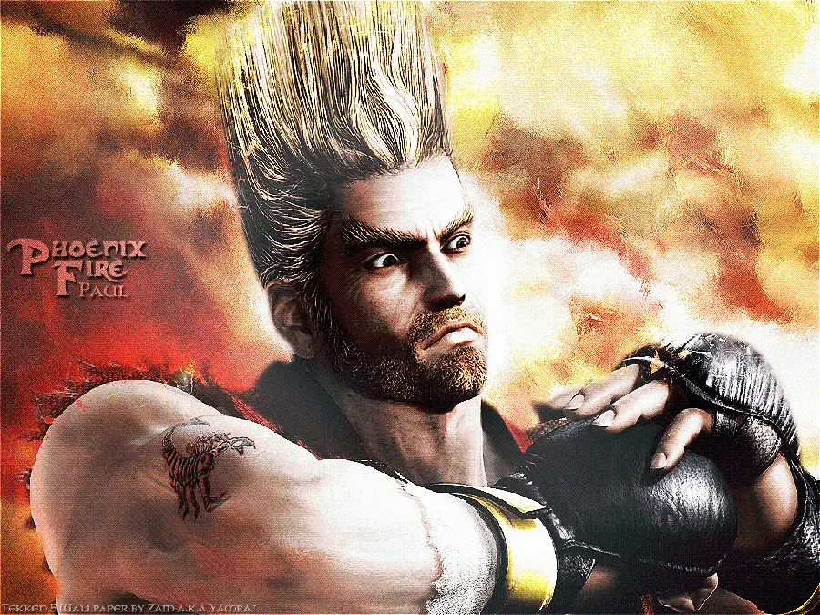 Paul Phoenix 3D Background