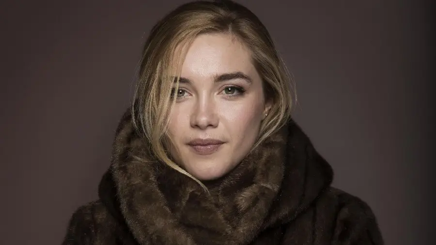 A very beautiful and spectacular photo of the famous English actress Florence Pugh